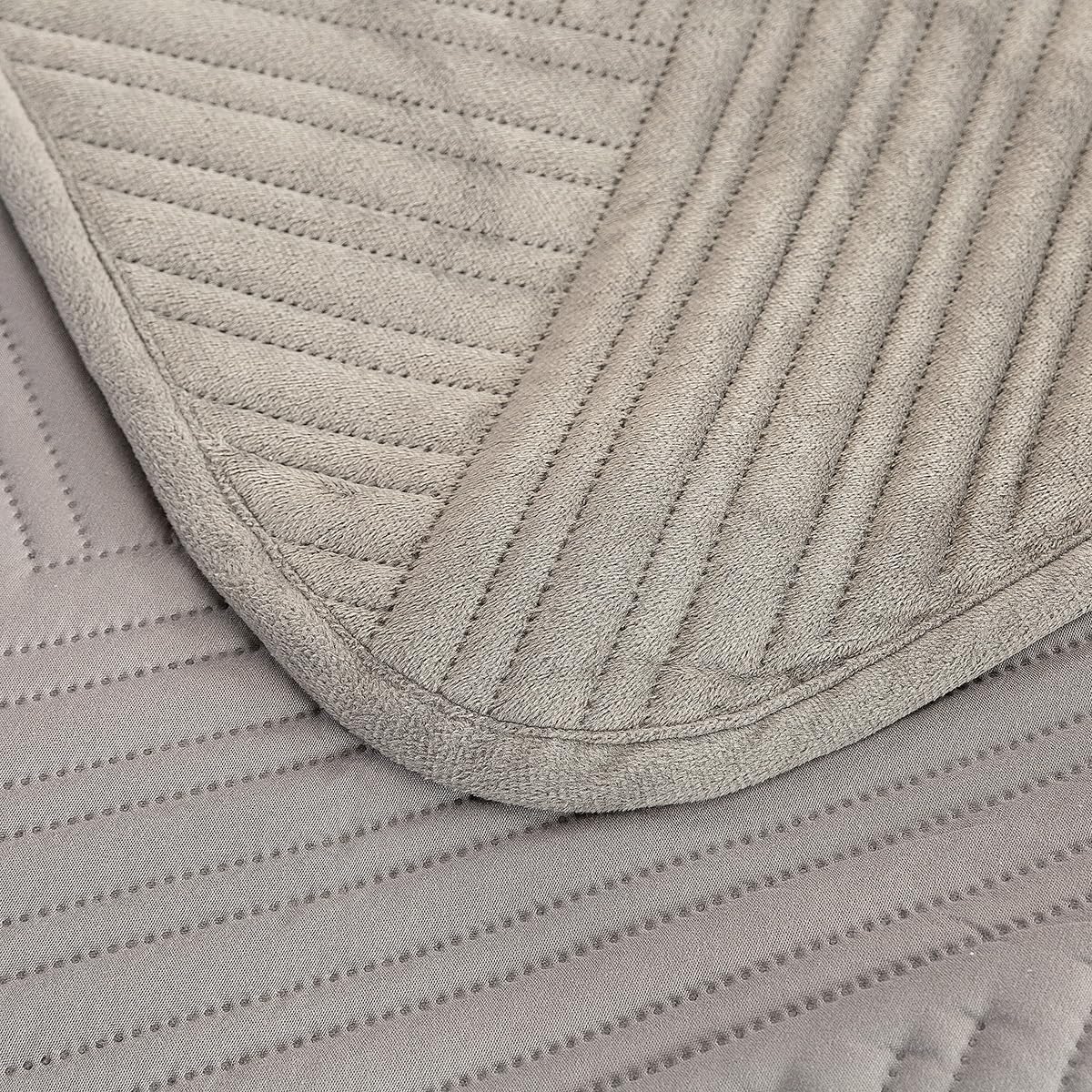 JiaPoem Quilt Set Bedspreads - Lightweight Microfiber Coin Pattern 3 Piece