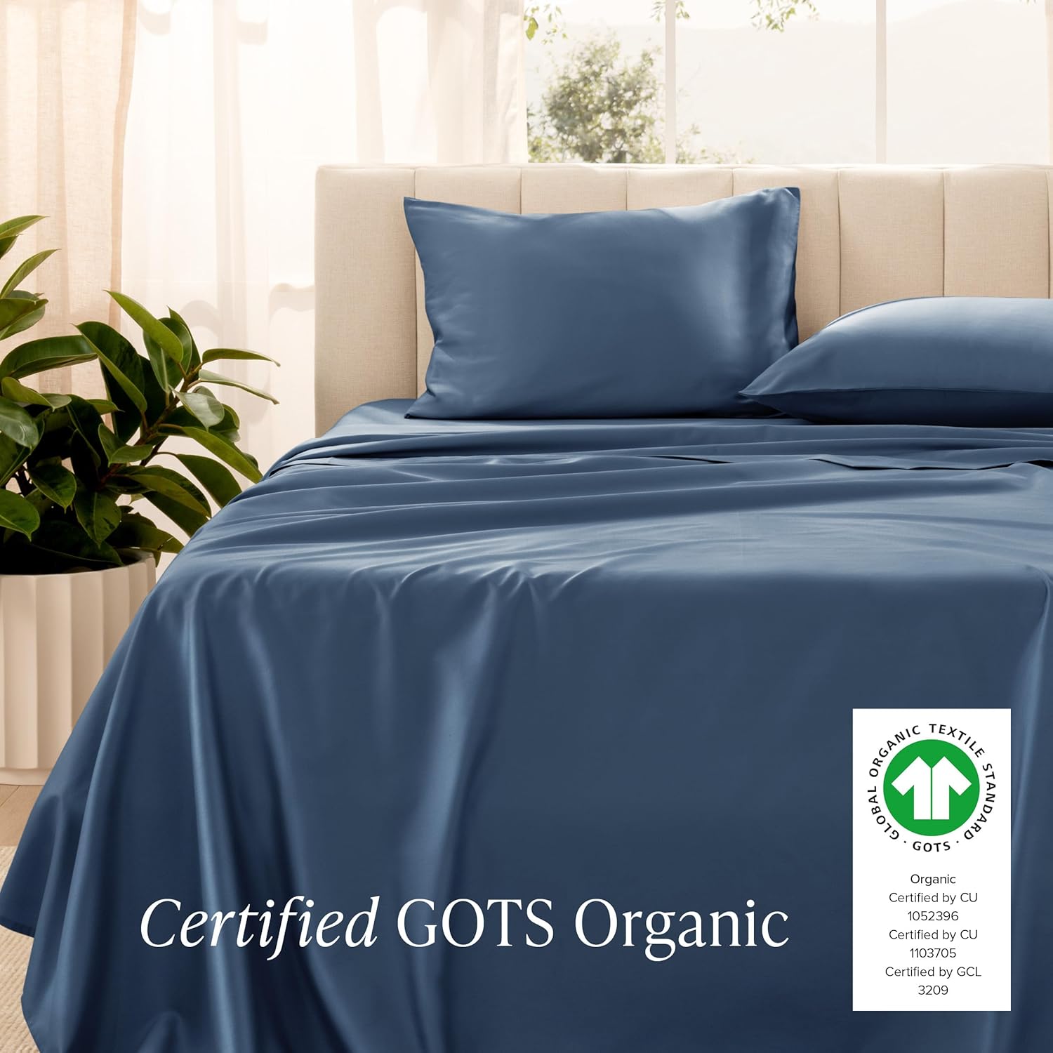 Bare Home Organic Cotton Split King Sheet Set