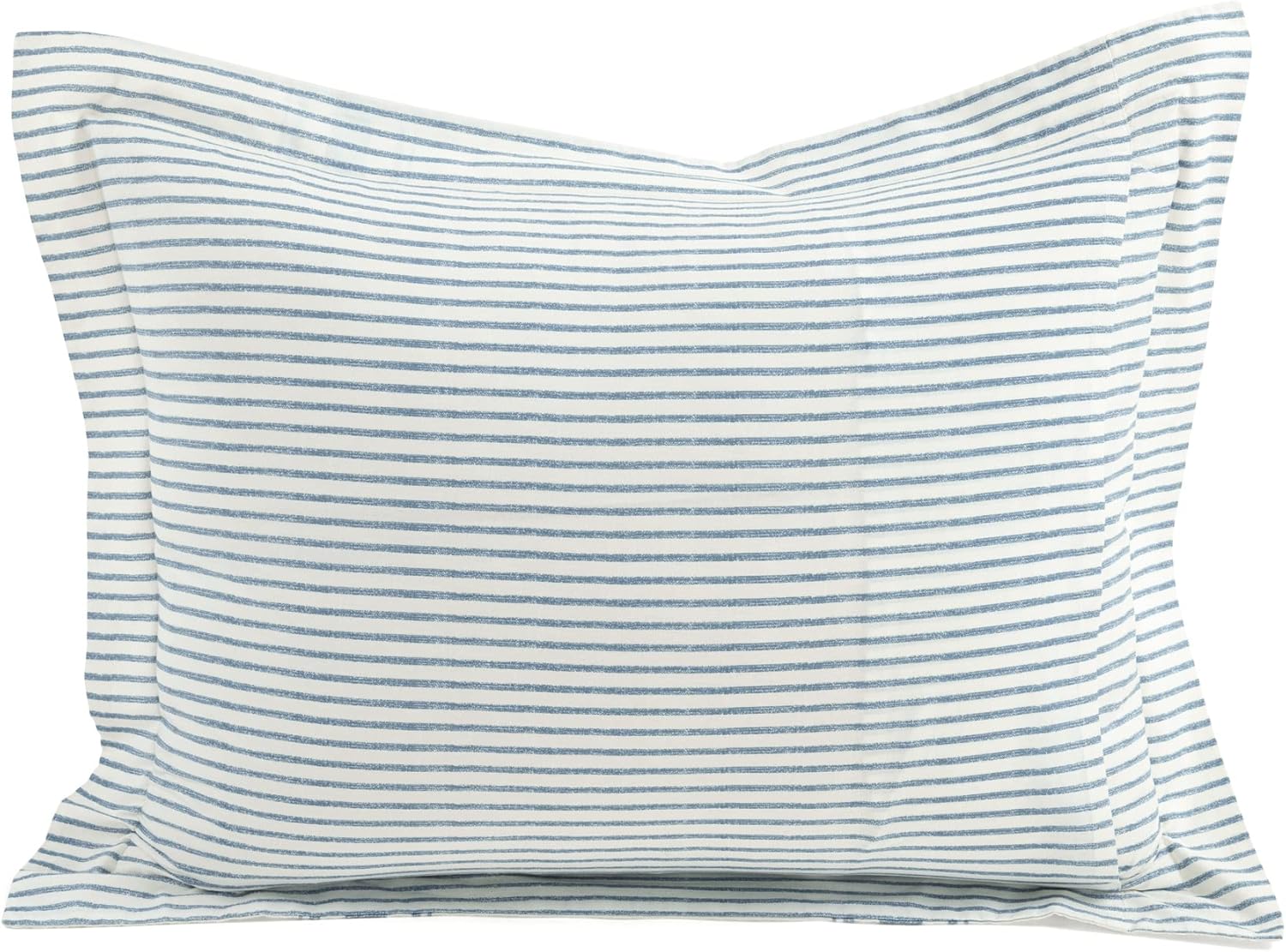 Lush Decor Farmhouse Stripe Reversible Cotton Duvet Cover Set 1