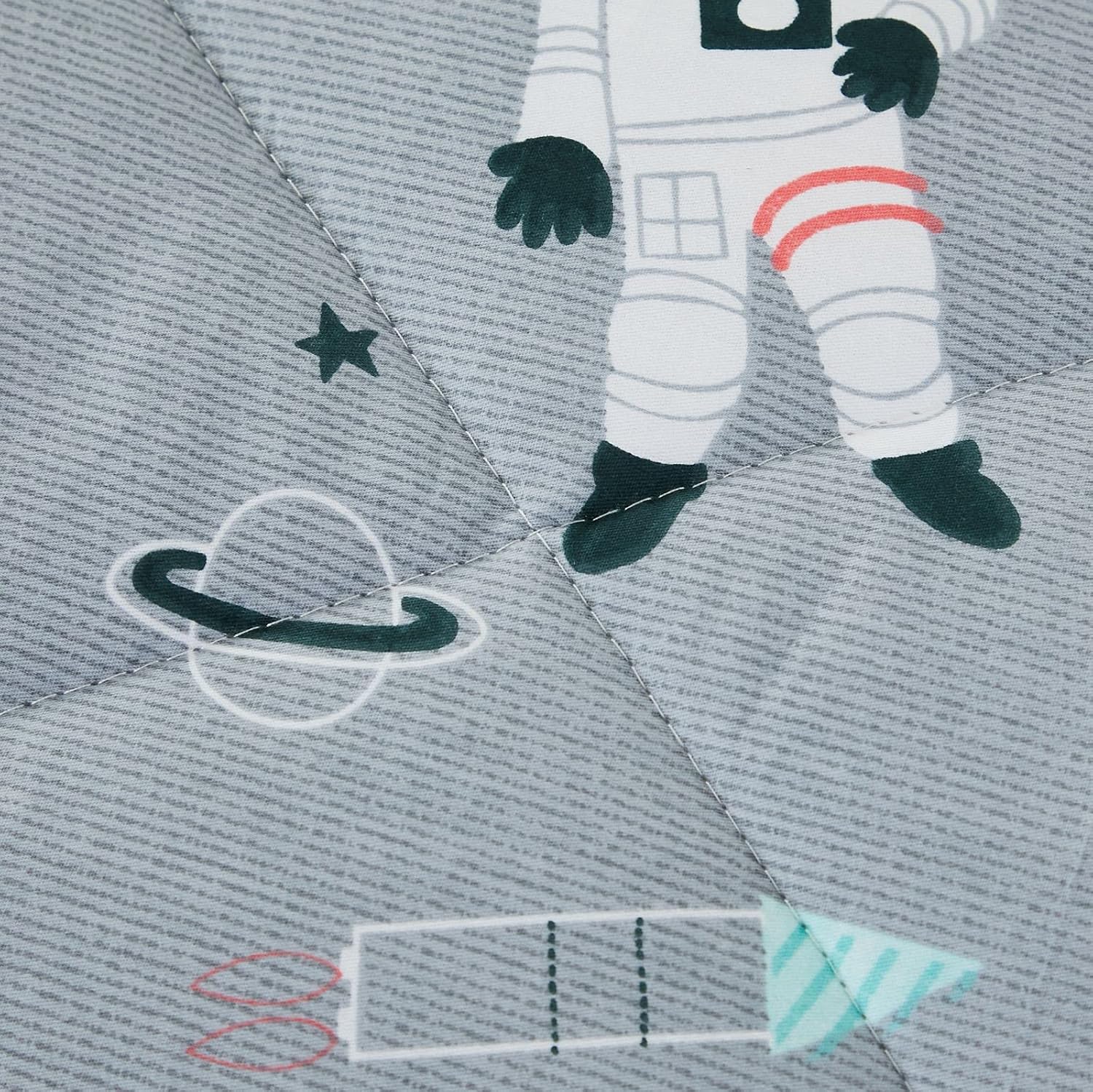 Brandream Kids Space Bedding Set Queen 3-Piece