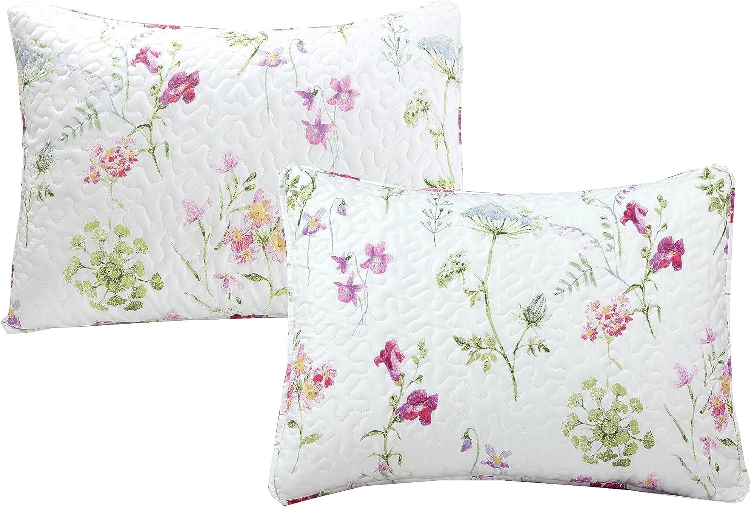 Cozy Line Azalea Floral Reversible Quilt Set 7-Piece Daybed Cover