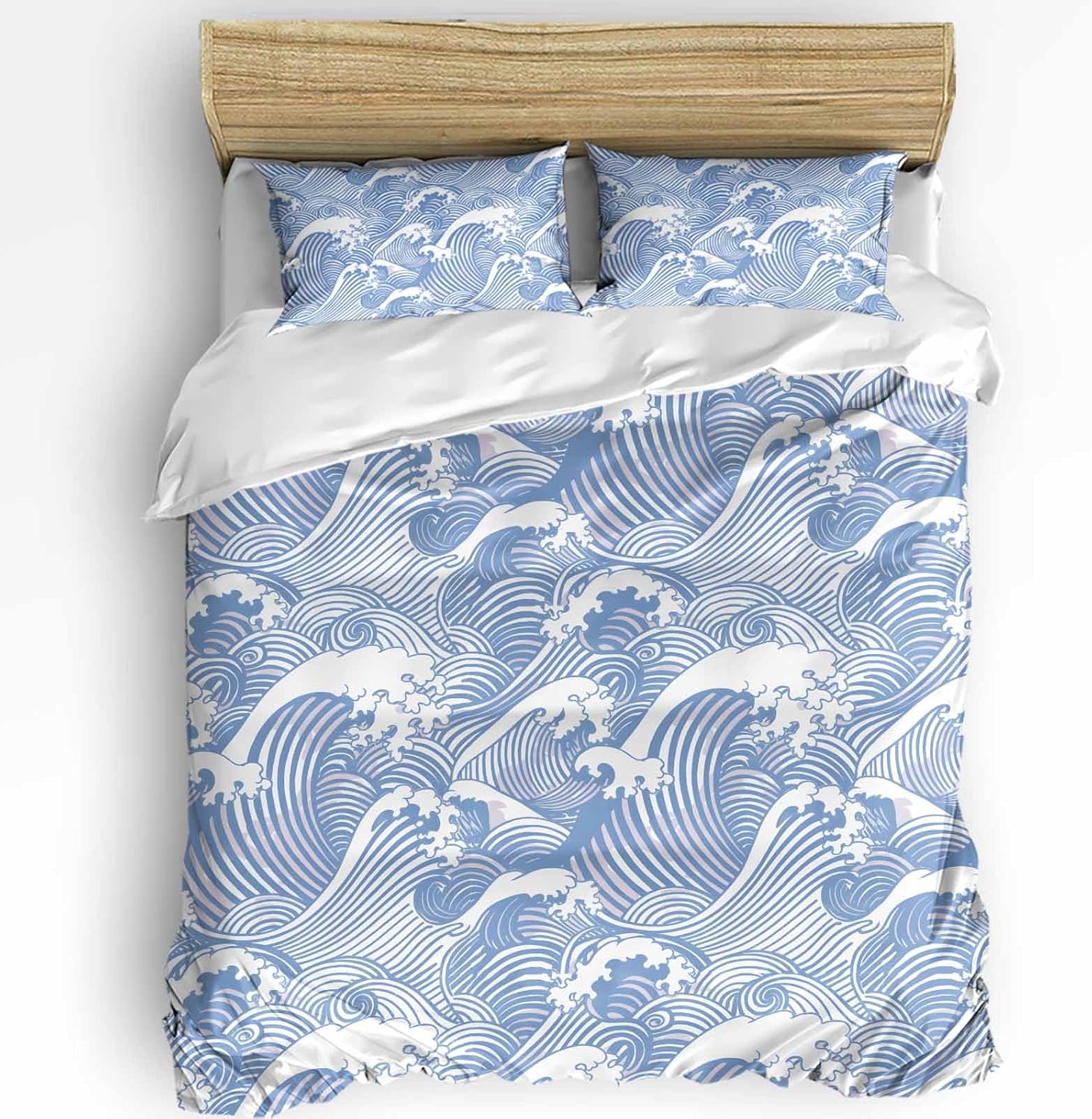Boanket 3-Piece Queen Bedding Set with Zipper Closure 1
