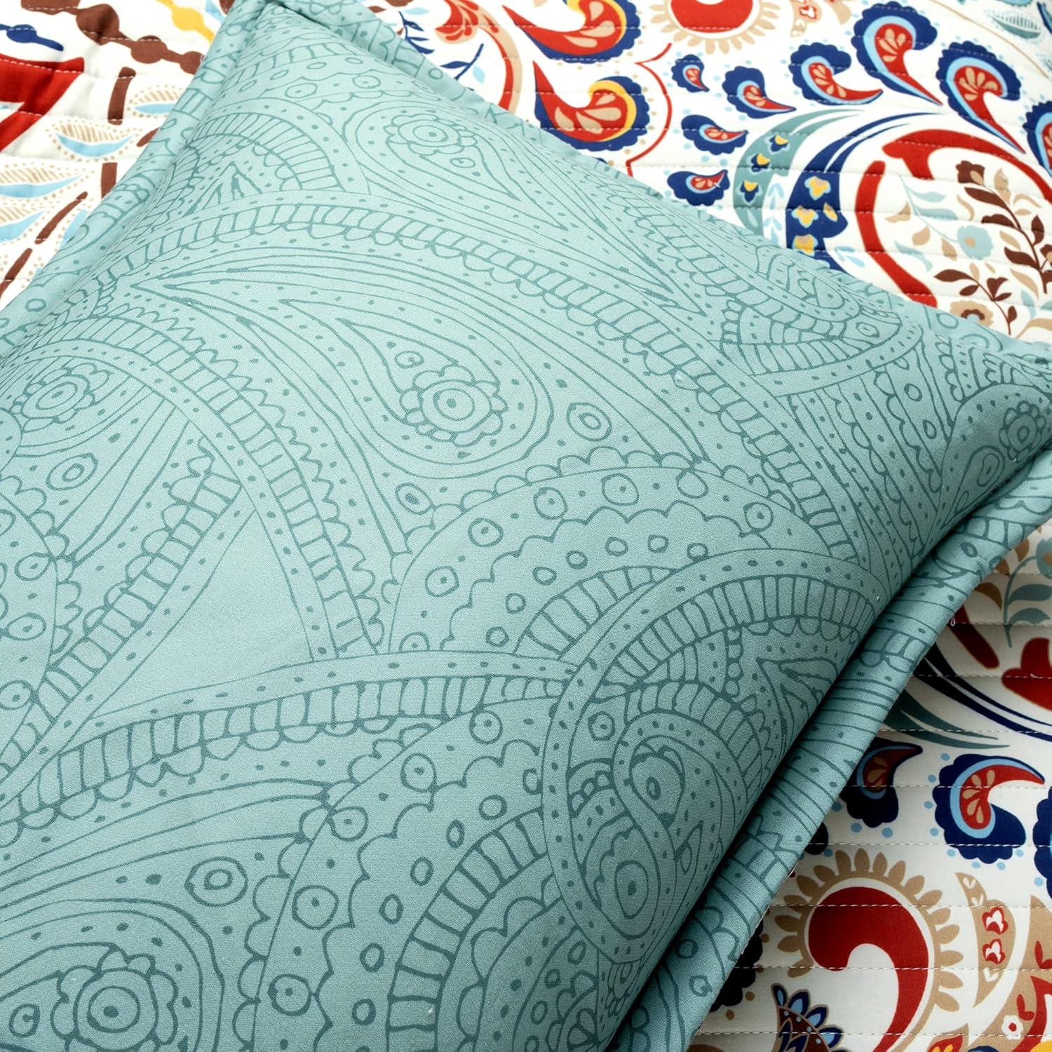 Lush Decor Boho Chic Reversible Quilt 3-Piece Set