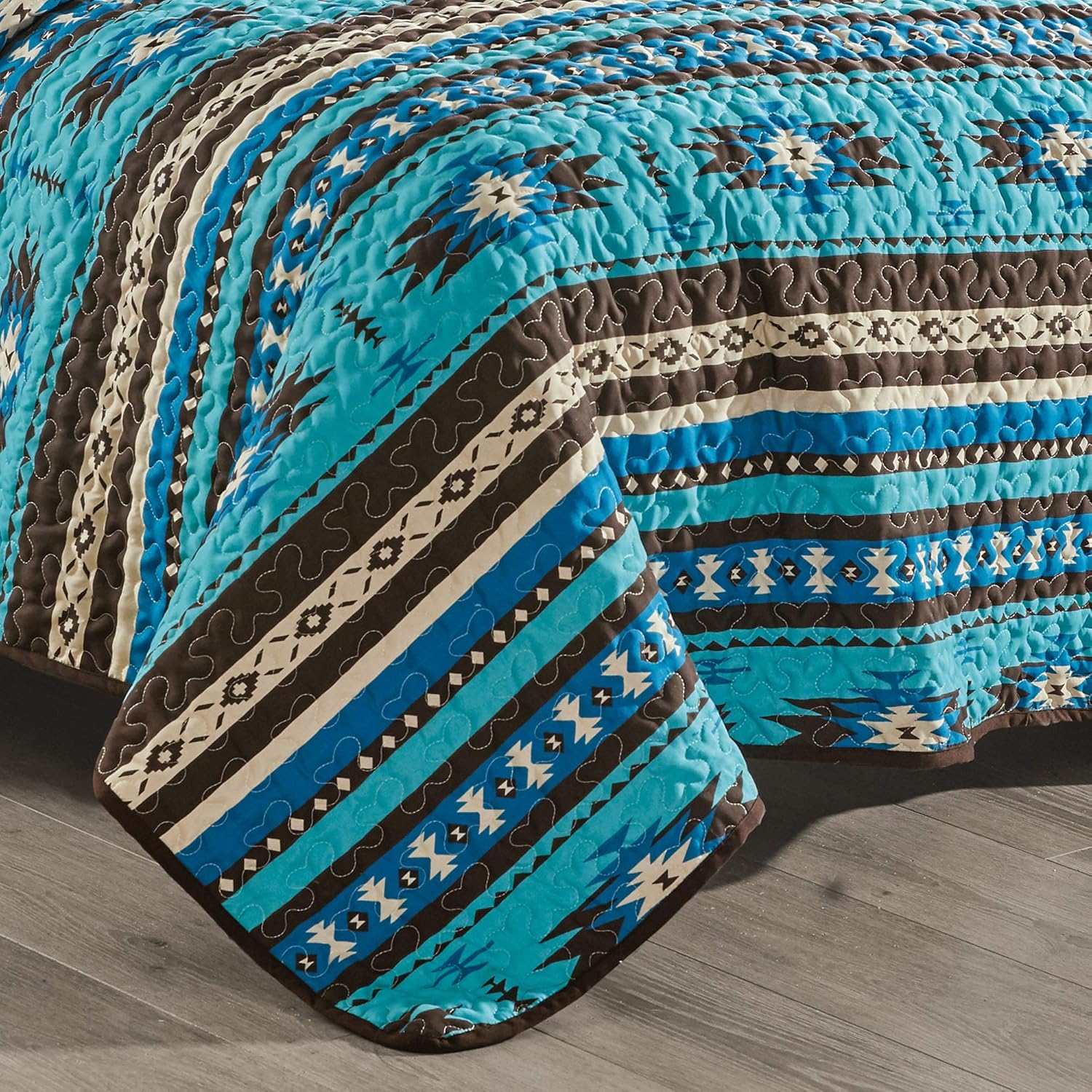Grand Linen 3-Piece Quilt Set California King Size