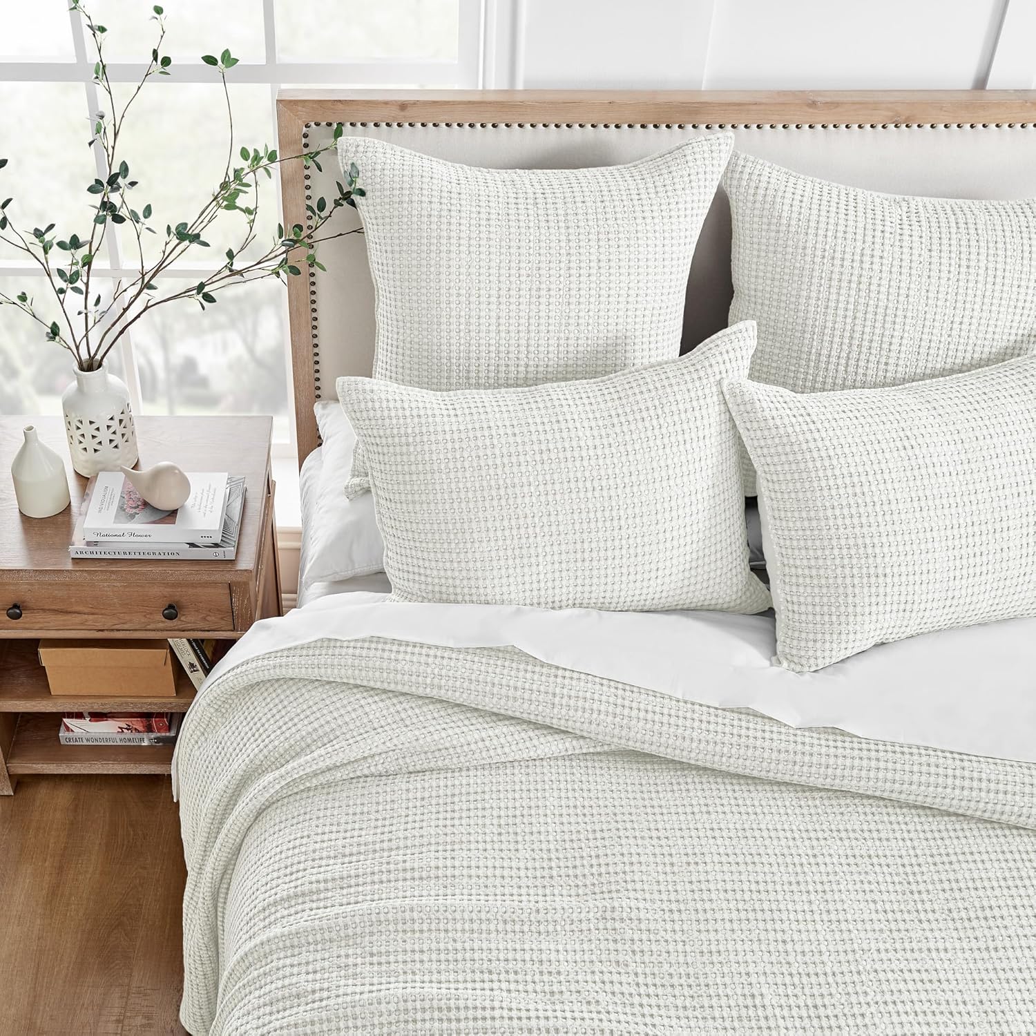 Levtex Home Mills Waffle King Bedspread Set 1