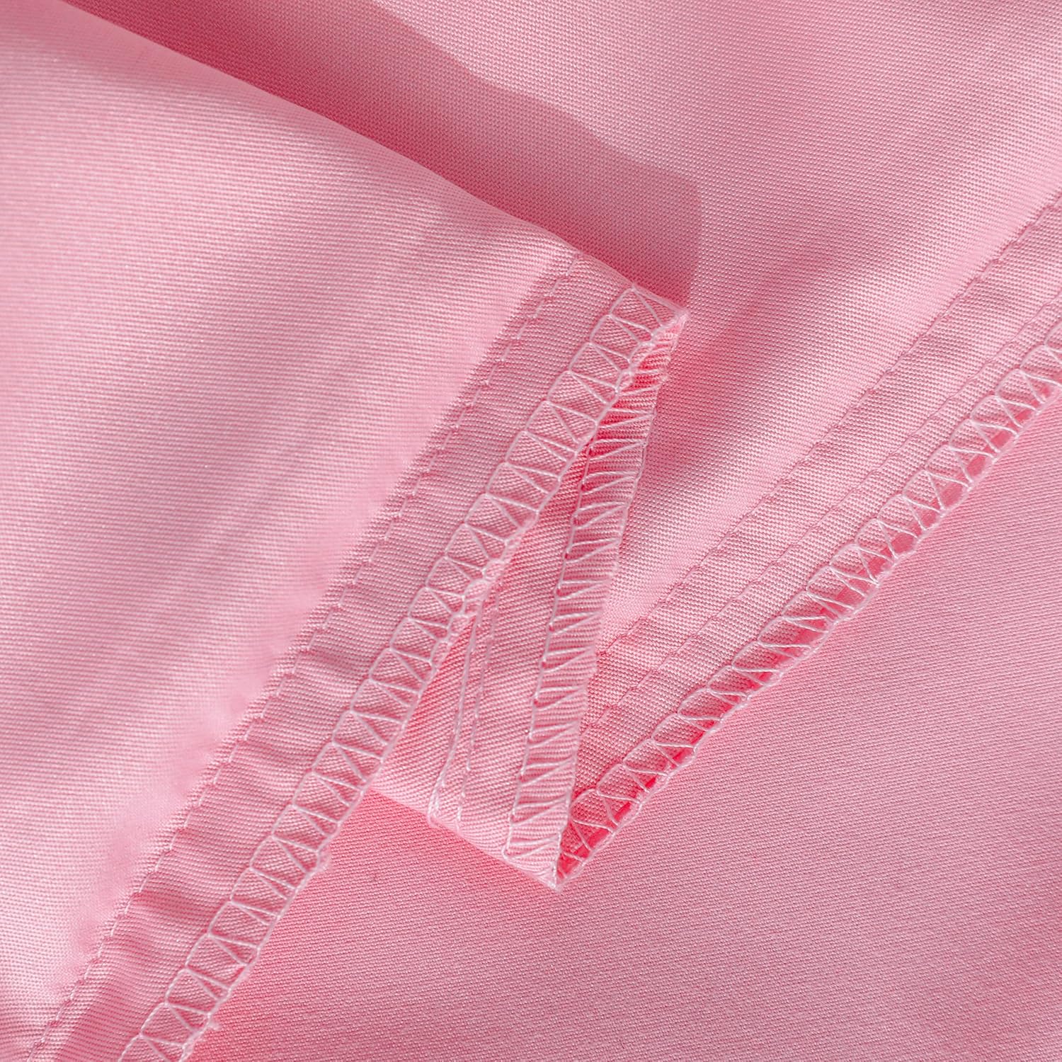 NTBAY Twin Duvet Cover Set with Pillow Sham Pink