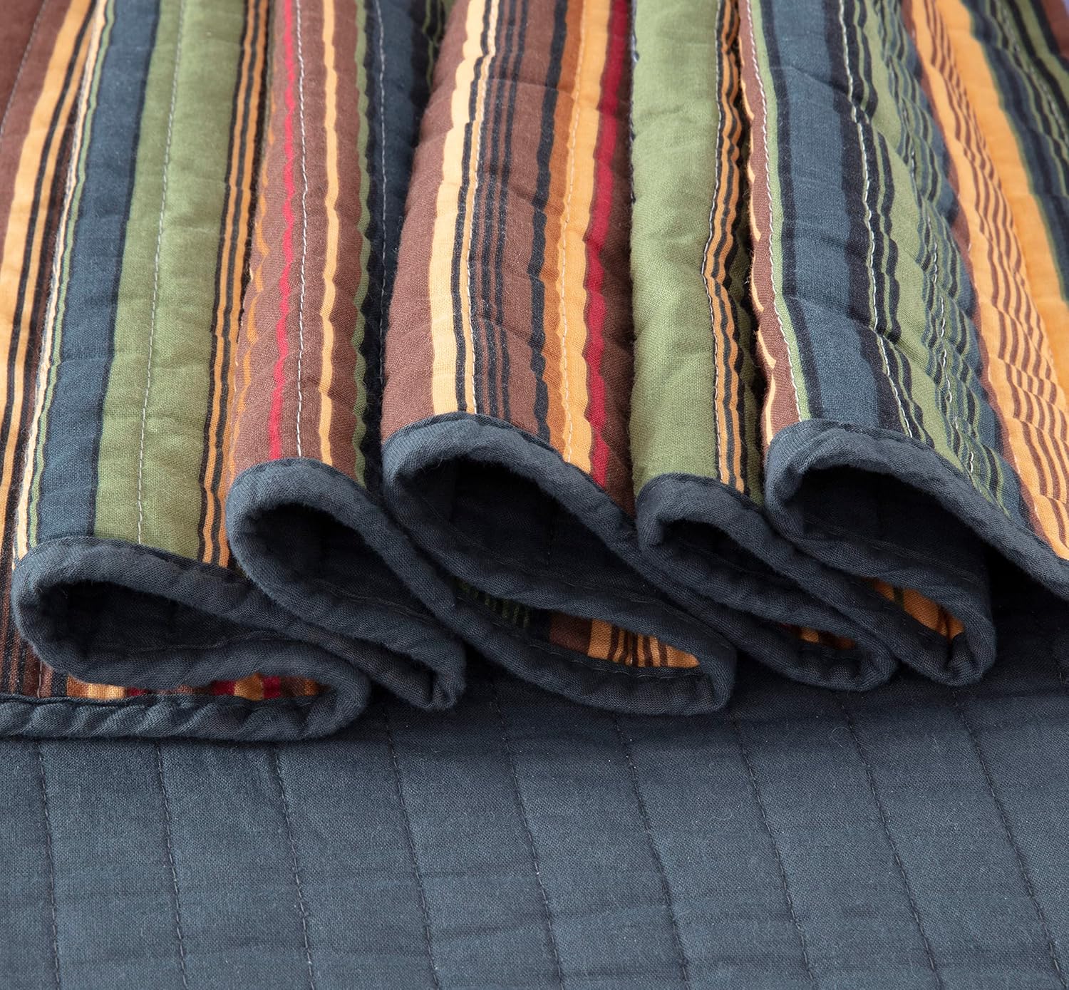 Chezmoi Avery 5-Piece Cotton Quilt Set Daybed Size