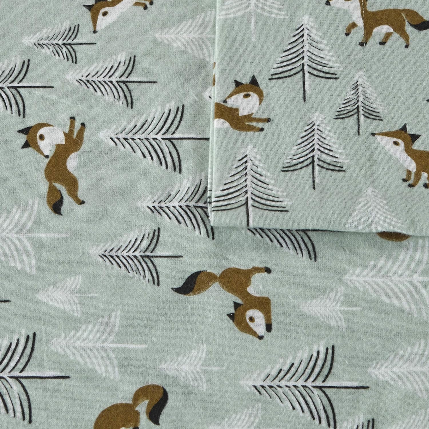 Intelligent Design Flannel Sheet Set with Animal Prints Twin XL 3 Piece