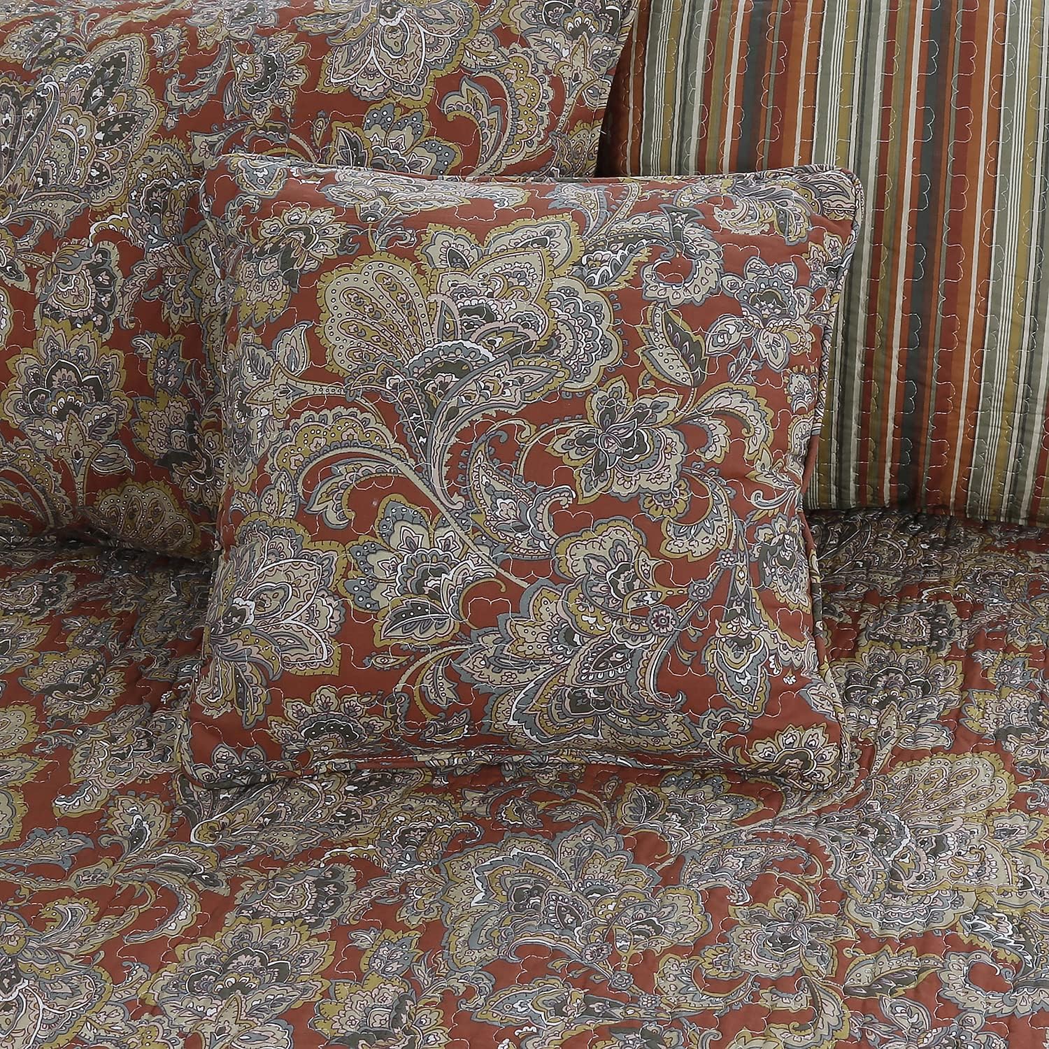 Cozy Line Home Fashions Reversible Quilt Bedding Set 1