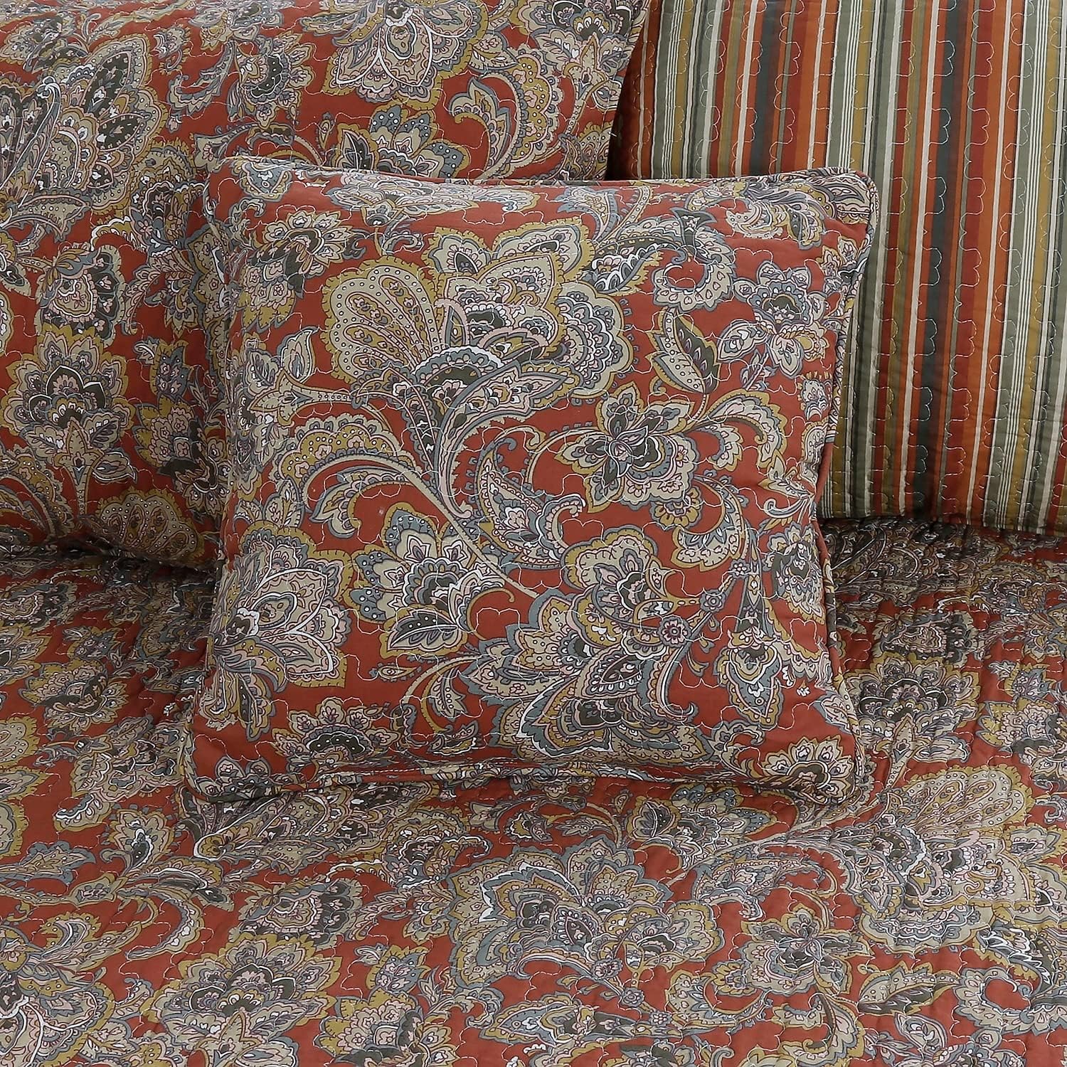 Cozy Line 6 Piece Cotton Daybed Quilt Set