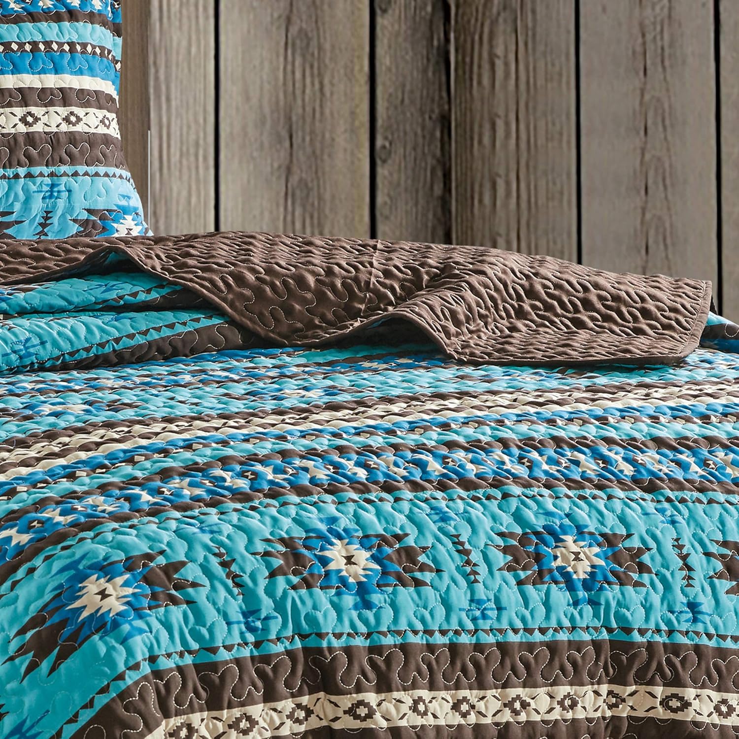 Grand Linen 3-Piece Quilt Set California King Size