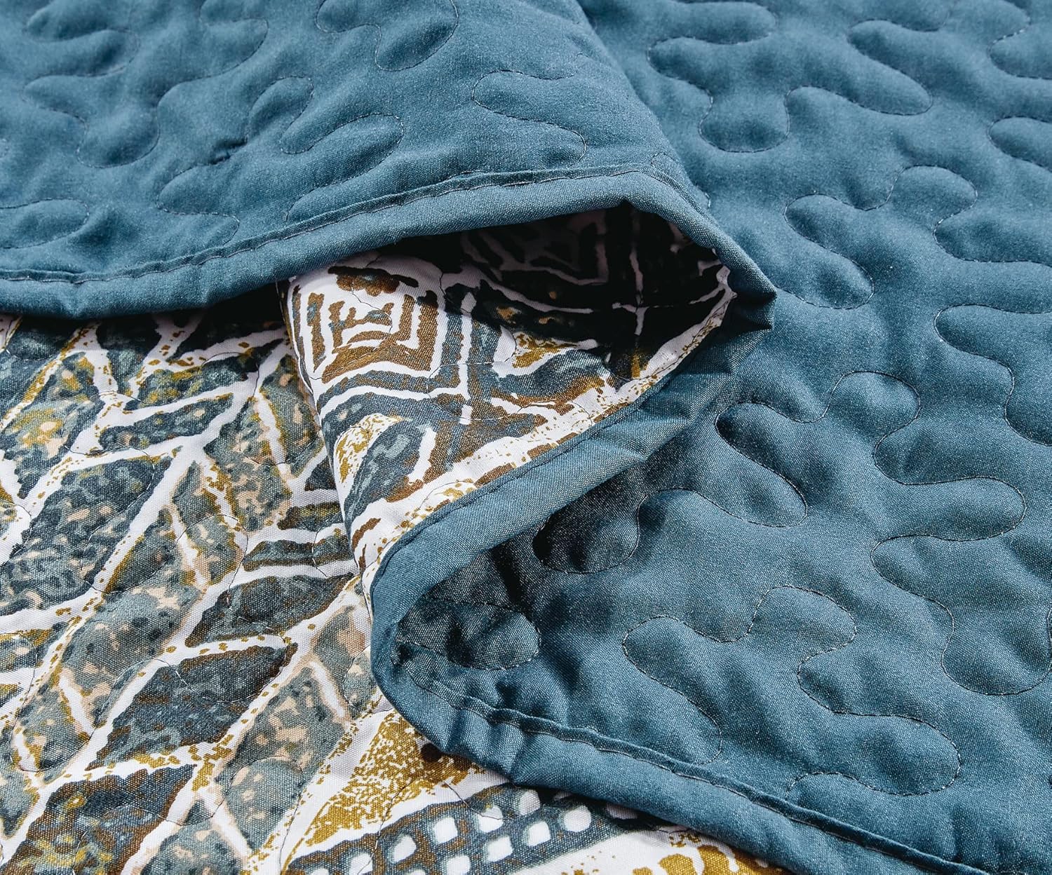 Chezmoi Collection 3-Piece Quilt Bedding Set Queen Size