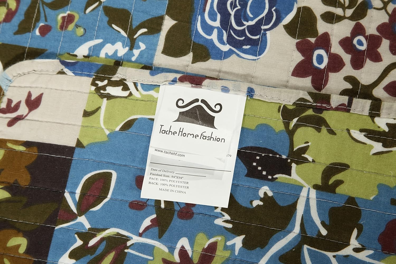 Tache Queen Quilt Set with Shams - Lost Forest
