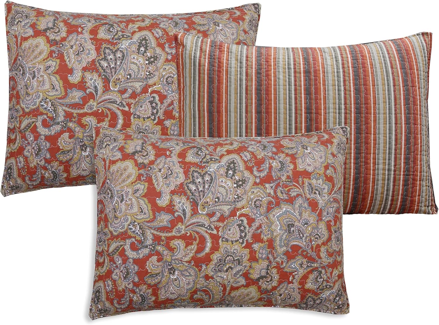 Cozy Line Home Fashions Reversible Quilt Bedding Set 1