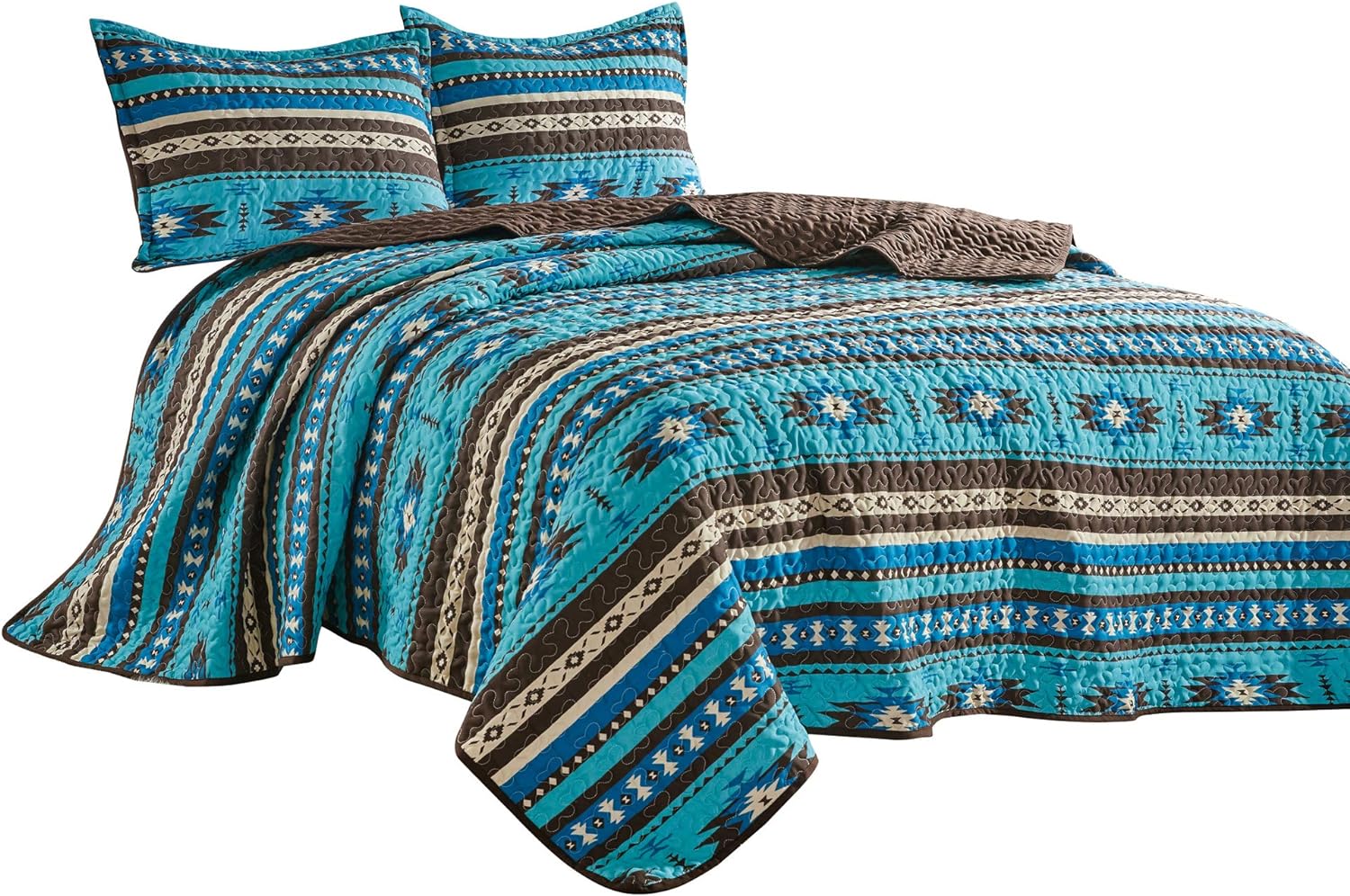 Grand Linen 3-Piece Quilt Set California King Size