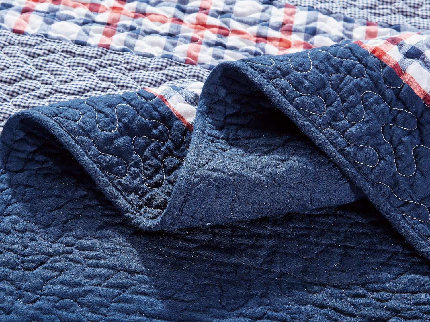 Chezmoi Collection Reversible Quilt Set Twin 3-Piece